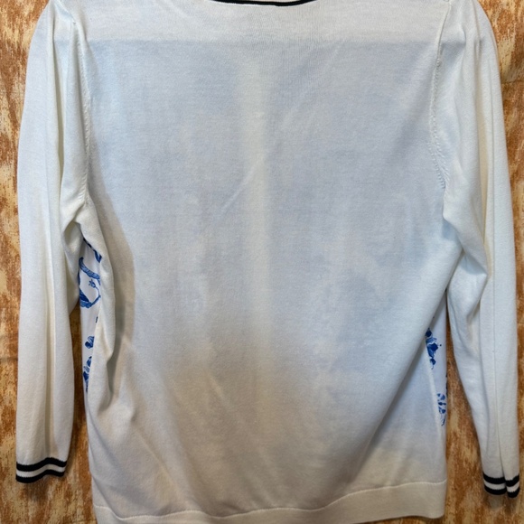 Beautiful Talbots Cardigan with Inset - Picture 3 of 3